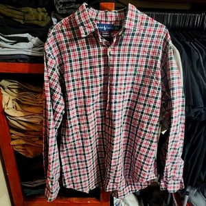 Men's Ralph Lauren Long Sleeve Button Down Multi-color Size XL